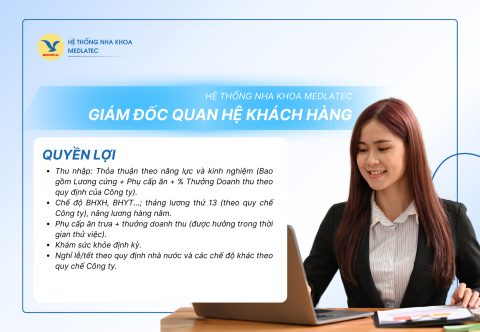 GIÁM ĐỐC QUAN HỆ KHÁCH HÀNG